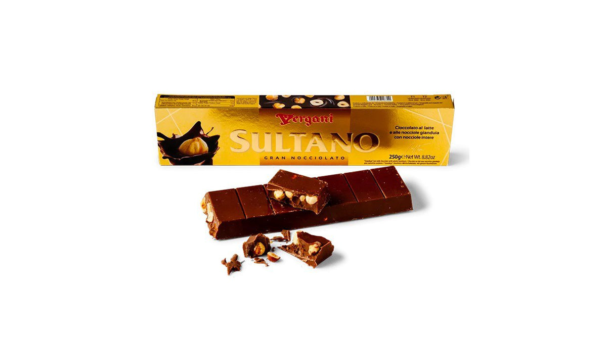 Sultano Melk Chocolade met Hazelnoten - 250g