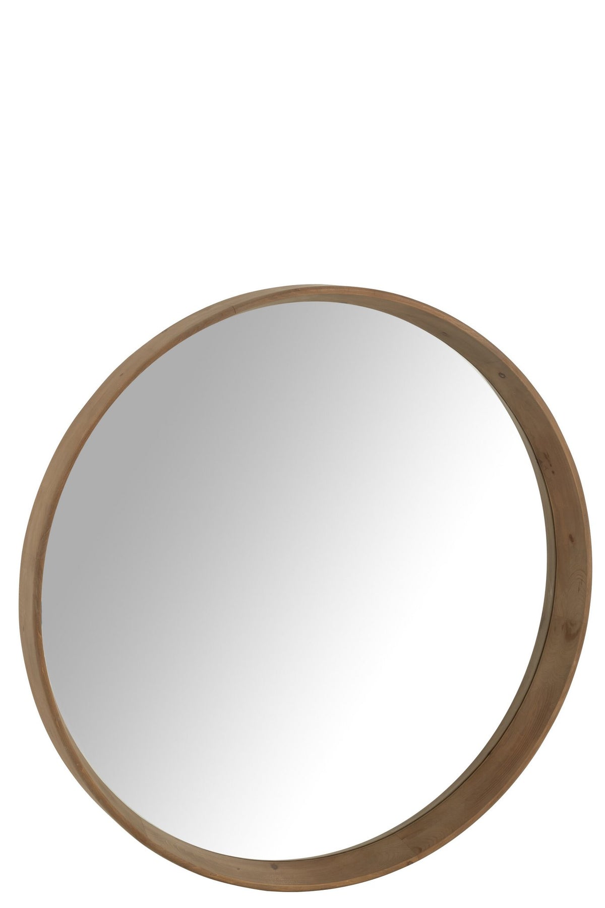 J-Line wandspiegel - hout - lichtbeige - L