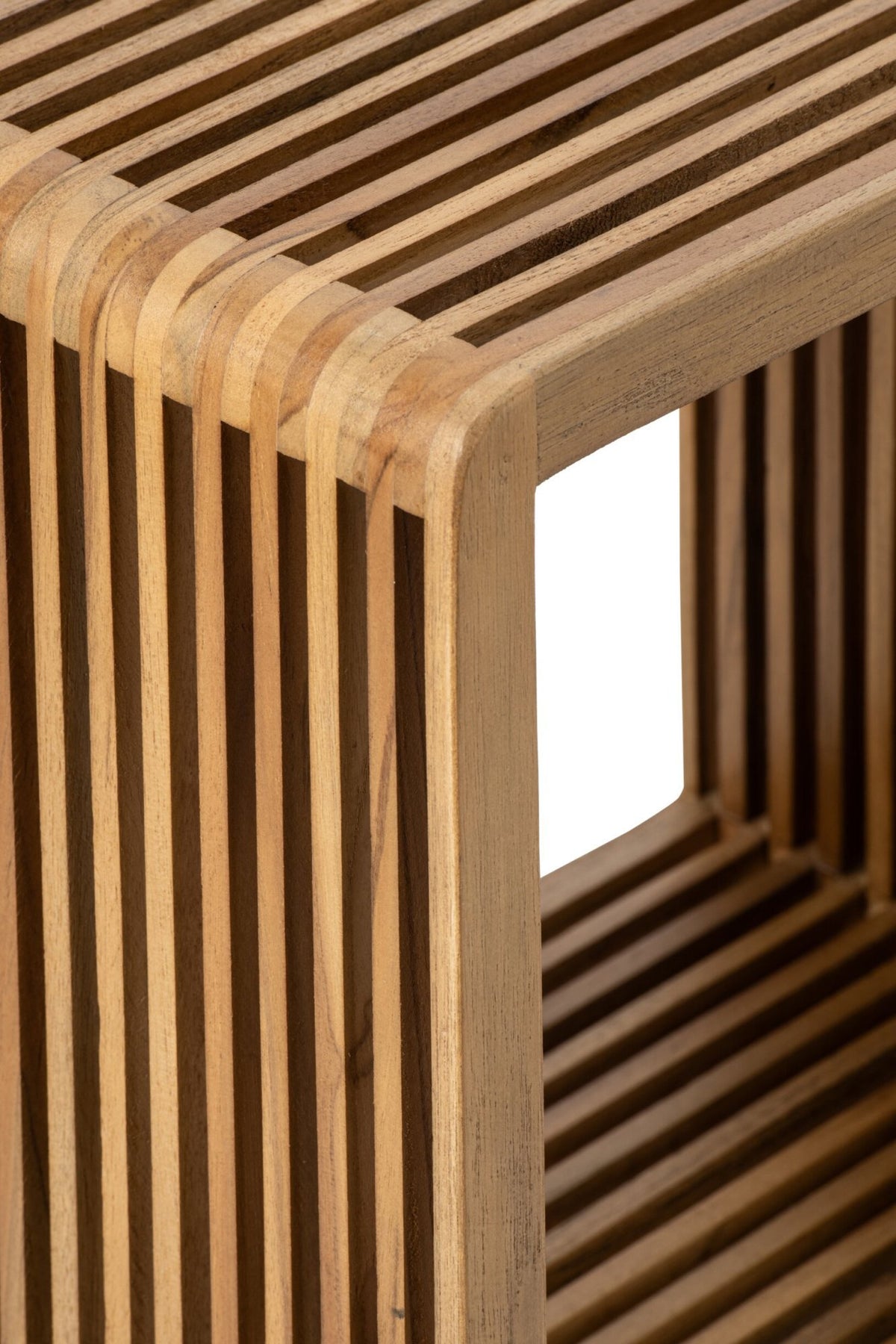 J-Line lattenkast - gerecycleerd hout - naturel