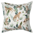 Kussenhoes 45x45 cm Groen Polyester Tijger Sierkussenhoes