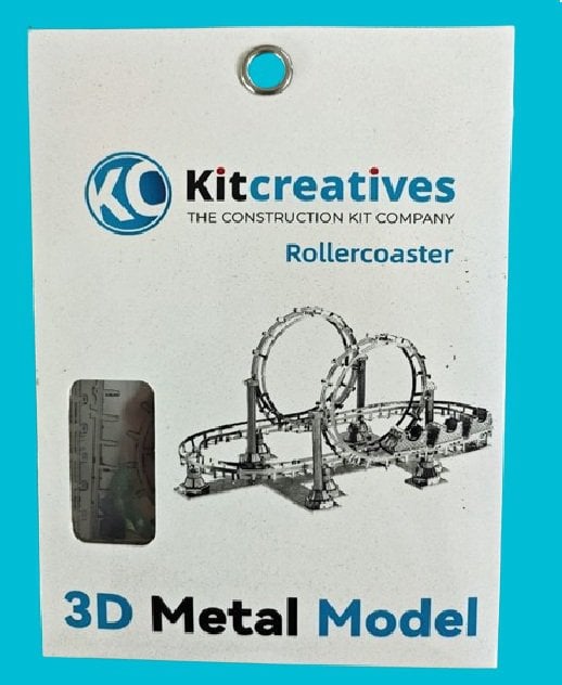 Bouwpakket Rollercoaster Achtbaan- metaal