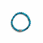 Dames armband Apatiet 6 mm met Basic kraal