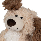 Knuffel Hond 21 cm Bruin Pluche