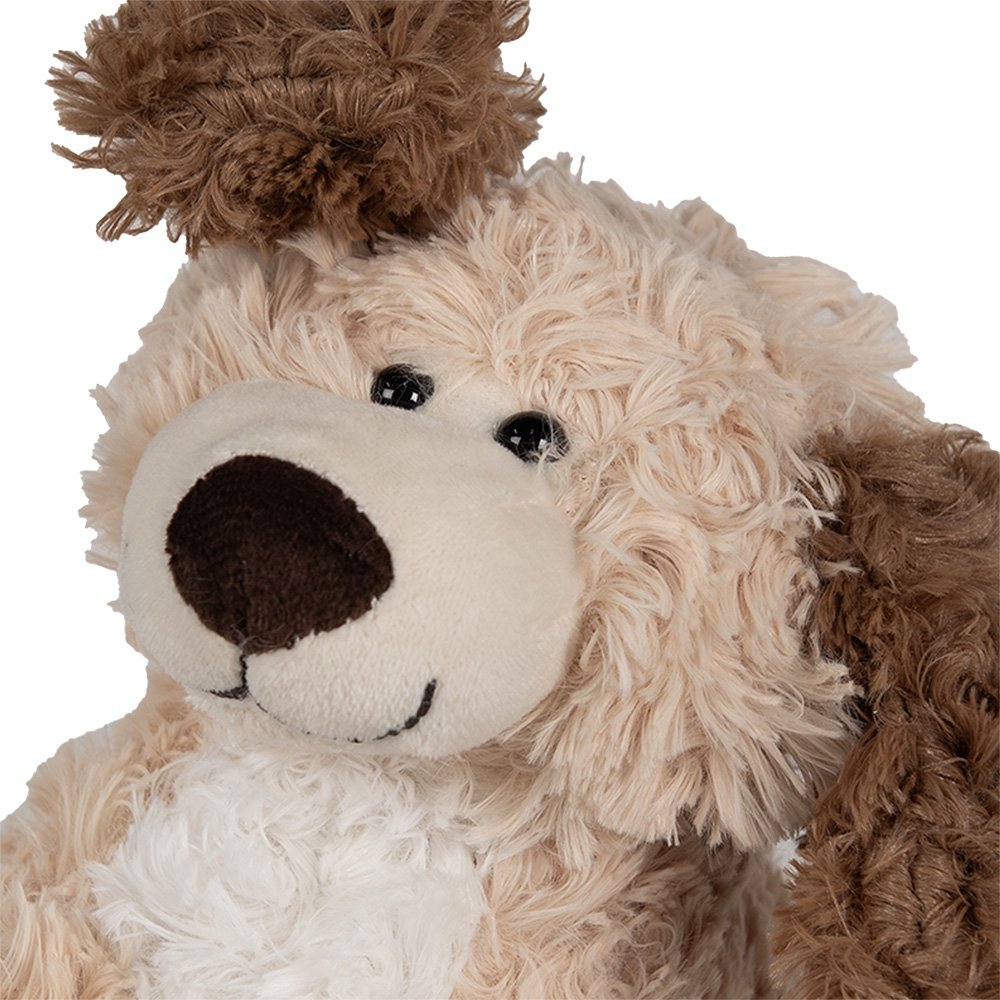 Knuffel Hond 21 cm Bruin Pluche