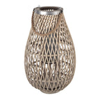 Windlicht Beige Rotan