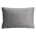Nederlands decor Finn - Kussen fluweel 40x60 cm - Micro -chip - Grijs