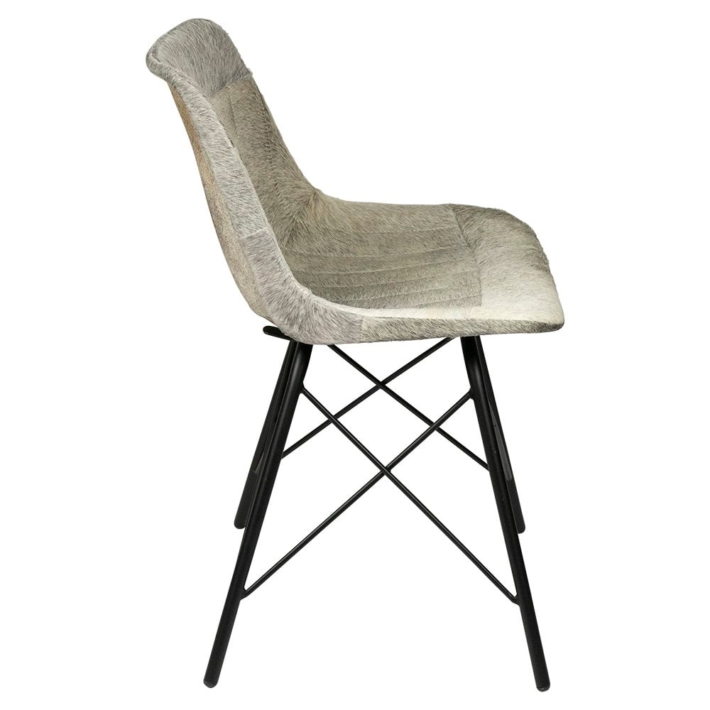 Stoel koe grijs x 79cm (zelfmontage)