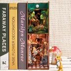 Tonecheer, DIY Book Nook, Alice in Wonderland Bookend, TQ128, 18x8x24,5cm