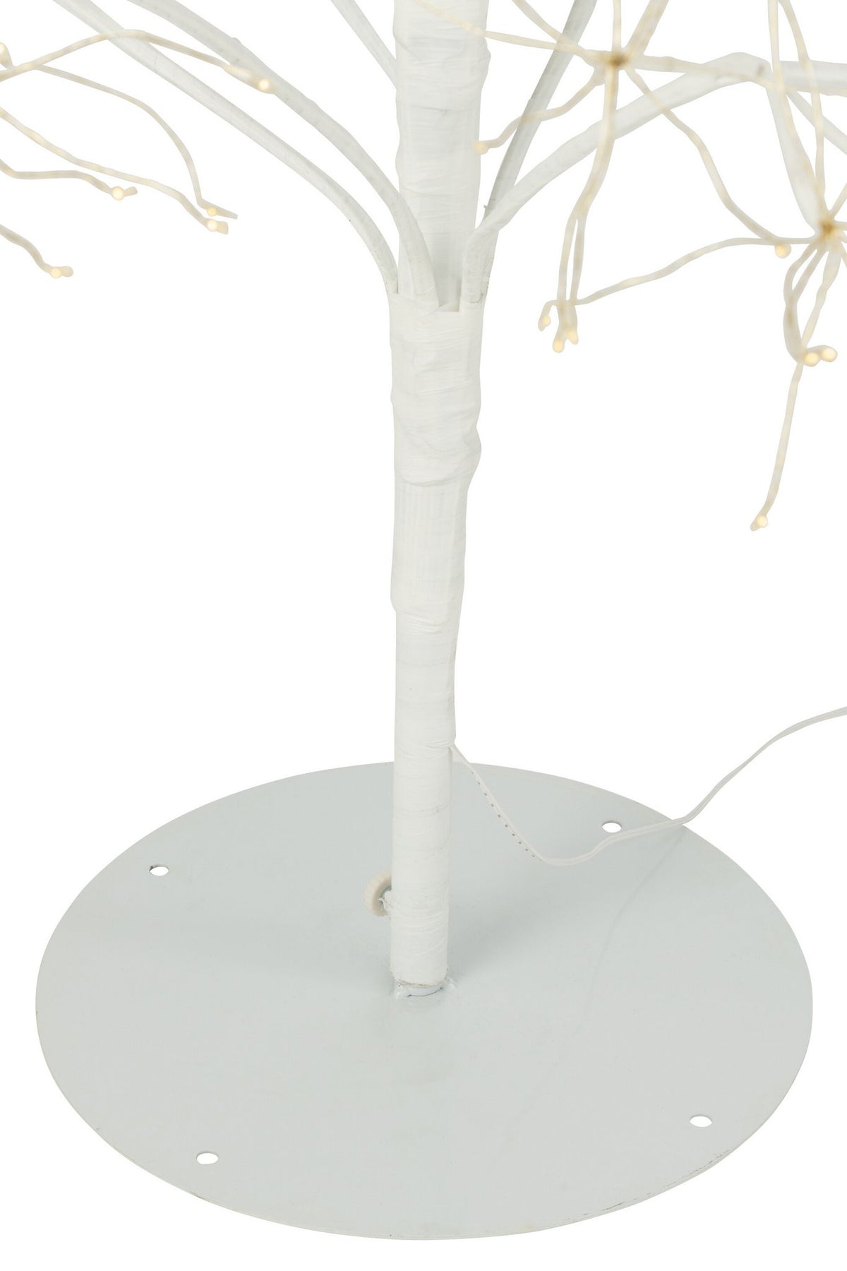 J-Line decoratie Boom 2700 Led - metaal - wit - L