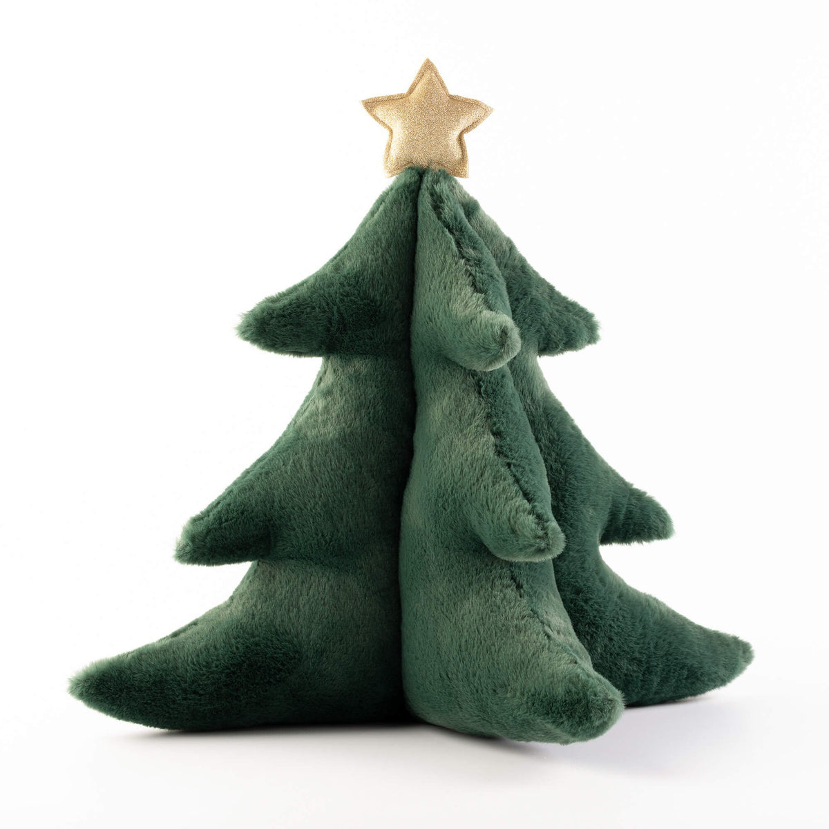 Textino Xmas Pine - Kussen 40x40x50 cm - Kerstmis - Bergzicht - Groen
