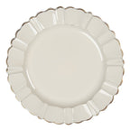 Onderborden Ø 33 cm Beige Kunststof Onderbord