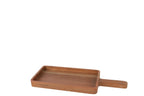 J-Line snijplank Rechthoek - hout - naturel - S
