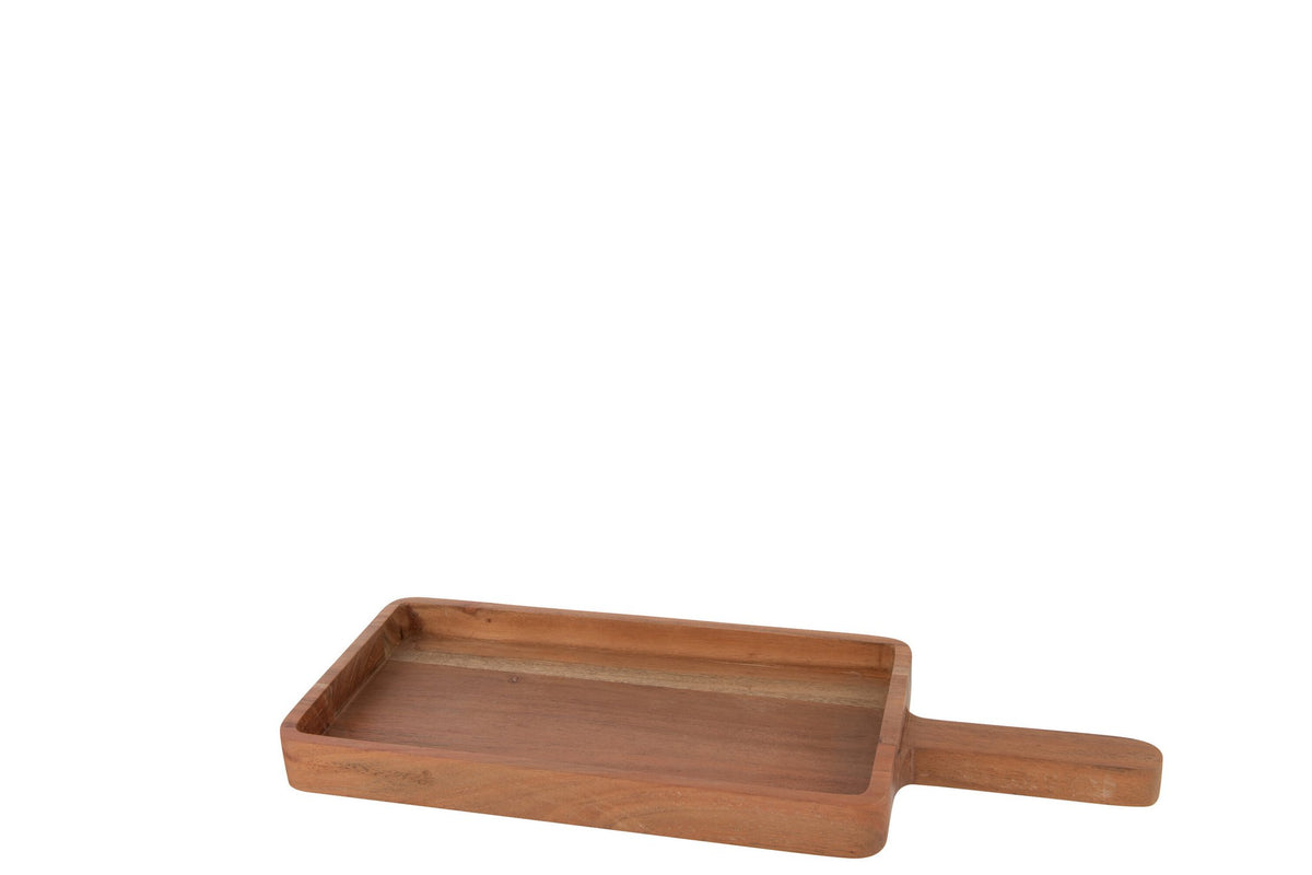 J-Line snijplank Rechthoek - hout - naturel - S