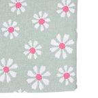 Daisy Flowers Tafelloper groen 50x140cm