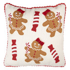 Sierkussen 40x40 cm Beige Polyester Kerst