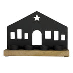 Ornament Baliguian Zwart 29x9x20 cm