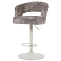 Barkruk Vince Taupe - Beige onderstel