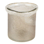 Theelichthouder Ø 9x9 cm Groen Glas Waxinelichthouder