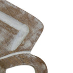 Snijplank mango hout heart 40x17cm
