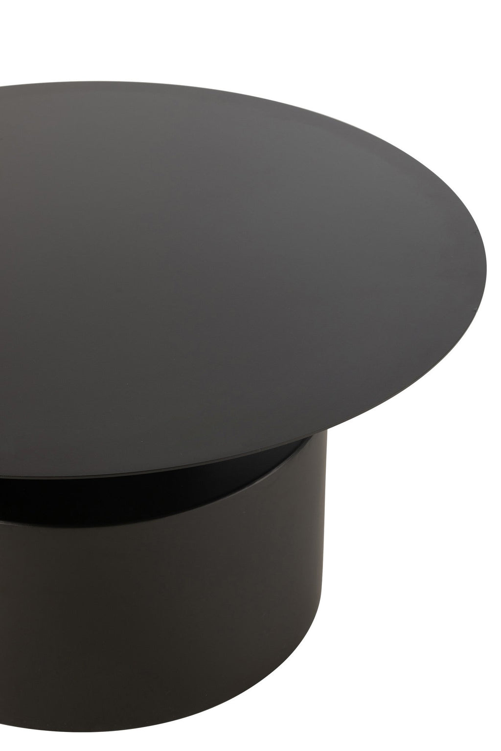 J-Line salontafel Rond - metaal - zwart
