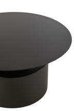 J-Line salontafel Rond - metaal - zwart