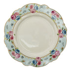 Dinerbord Ø 28 cm Blauw Wit Keramiek Bloemen Eetbord