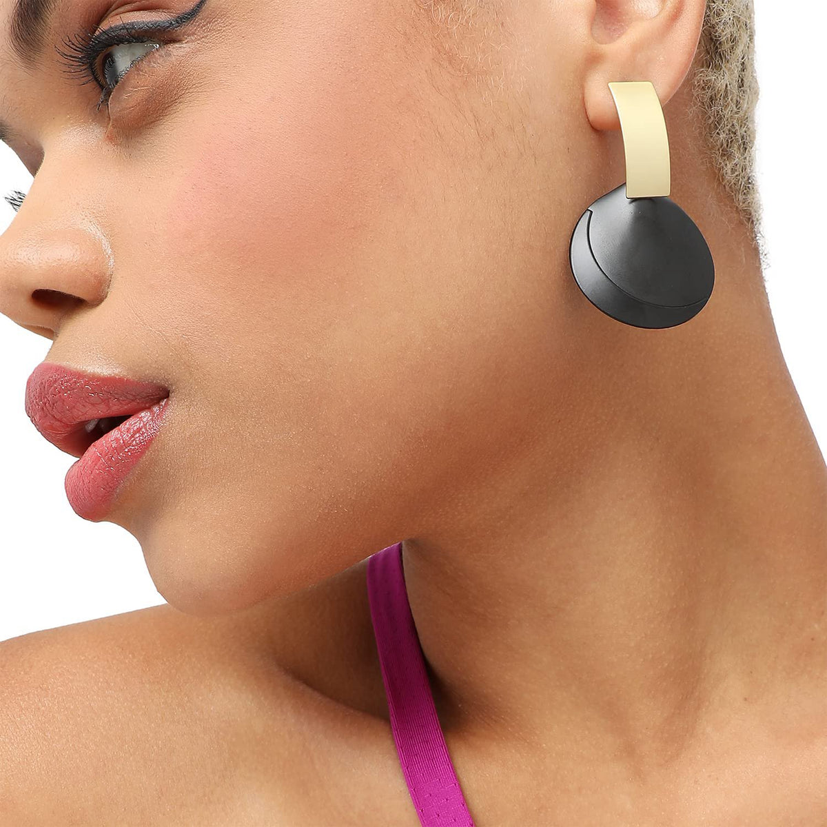 Druppeloorbellen – mode-sieraden – kunstmatig Indo-Westers statement-ontwerp – paar