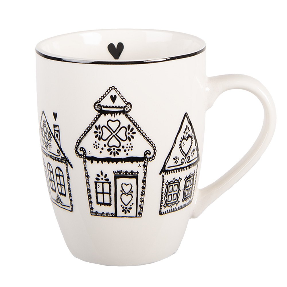MOK 350 ml Beige Porselein Gingerbread House