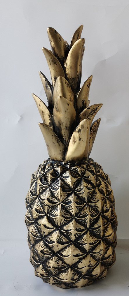 Polyresin ananas brons