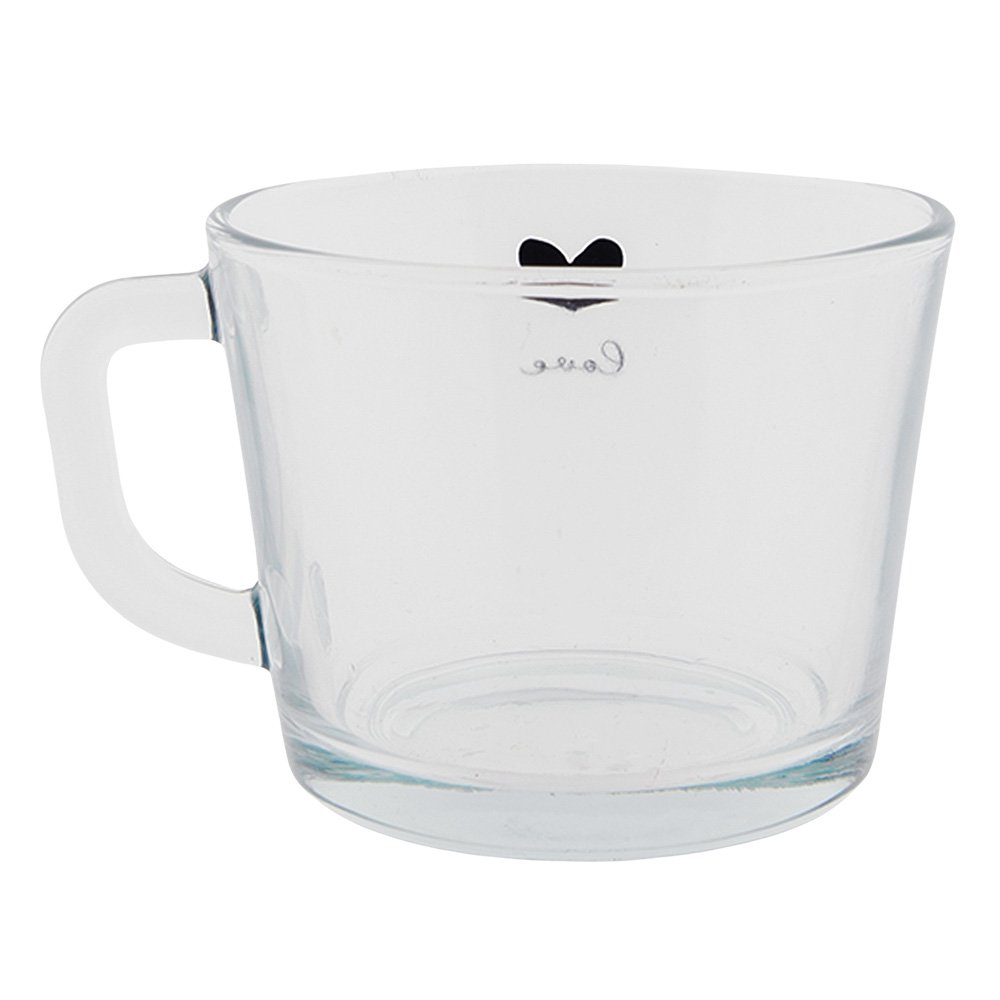 Theeglas 450 ml Glas Hart Theemok
