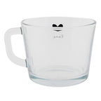 Theeglas 450 ml Glas Hart Theemok