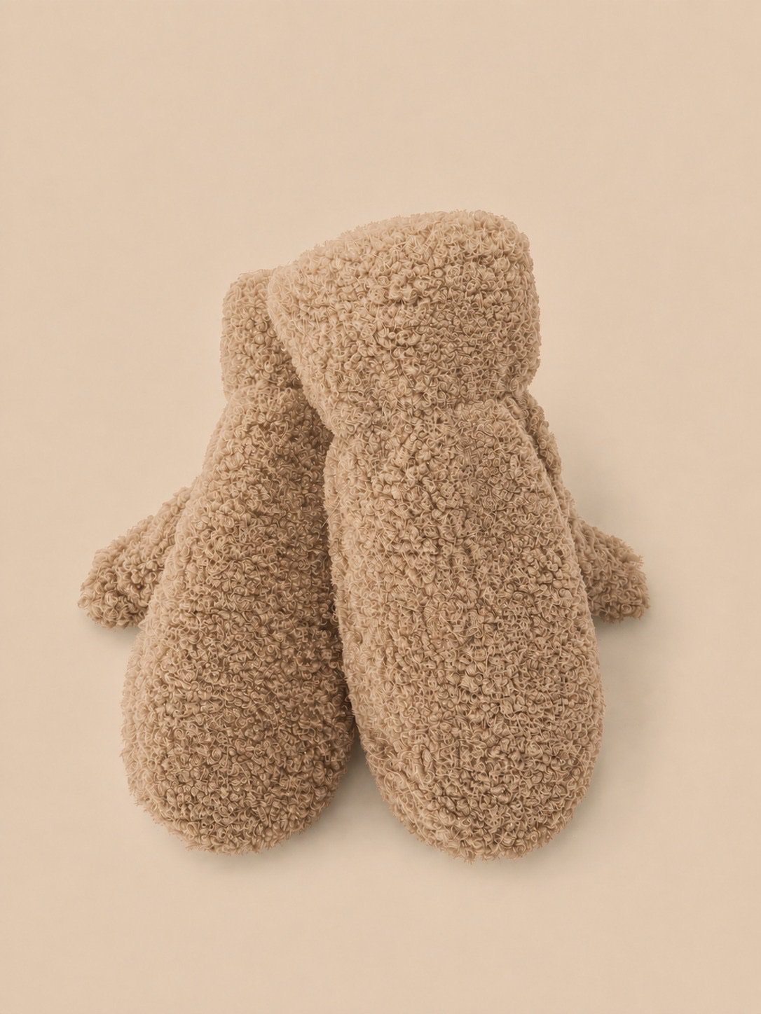 Zachte teddyhandschoenen