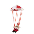 Kerstdecoratie Beeld Kerstman 25x25x55 cm Rood Kunststof