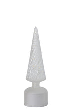 J-Line draaiende LED-boom - glas - transparant - S