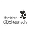 Wenskaart - Herzlichen Glückwunsch