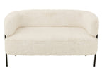 J-Line zetel 2-Zits Bont - hout - wit