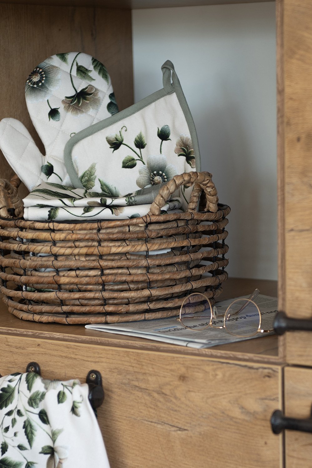 Theedoek 50x70 cm Beige Katoen