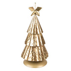 Kerstdecoratie Kerstboom 20 cm Goudkleurig IJzer