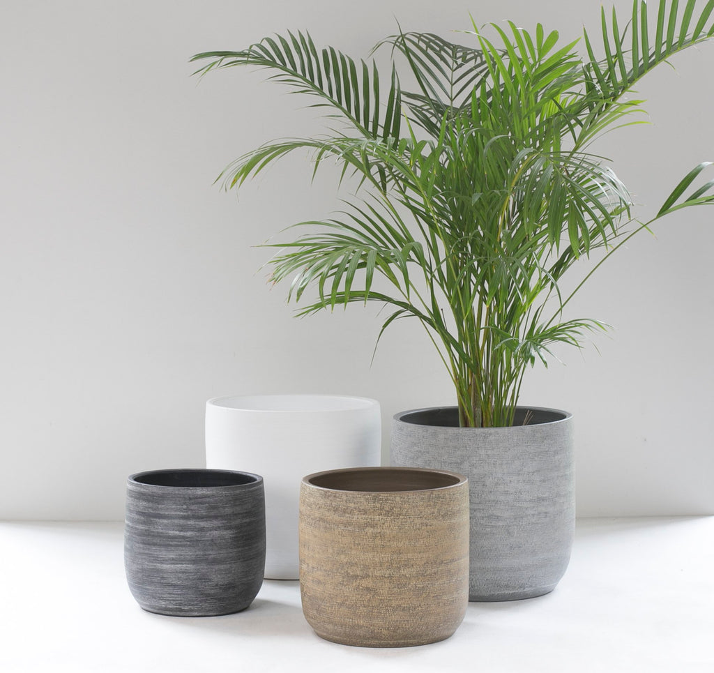 Magna potreliëf jute matgrijs
