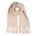 Wintersjaal Dames 50x210 cm Roze Textiel