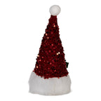 Kerstdecoratie met LED-verlichting Kabouter 10x10x25 cm Rood Synthetisch