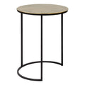 Bijzettafel Aghleam nikkel 55x42cm
