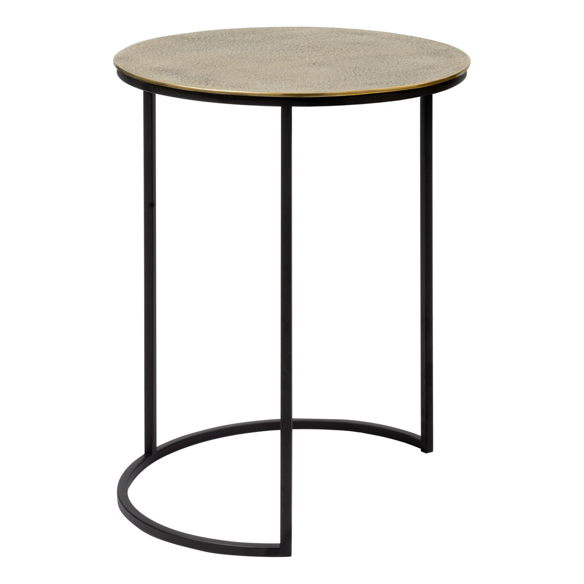Bijzettafel Aghleam nikkel 55x42cm