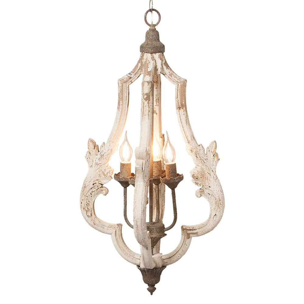 Hanglamp Ø 40x79 cm Wit Hout Hanglamp Eettafel