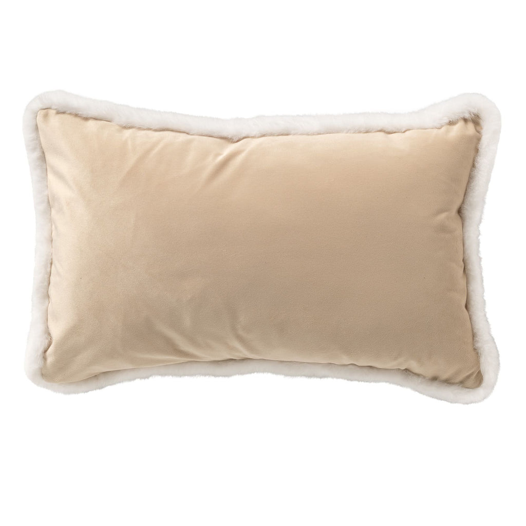 Textino Arbre - Kussen 30x50 cm - Kerstmis - Gebleekt zand - Beige