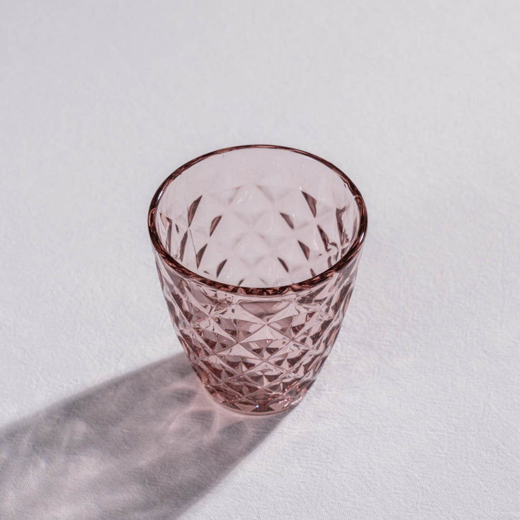 Glas 27cl roze Prisma - Set van 4