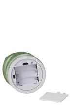 J-Line decoratie kerstboom Draaiend - glas - groen - S - LED