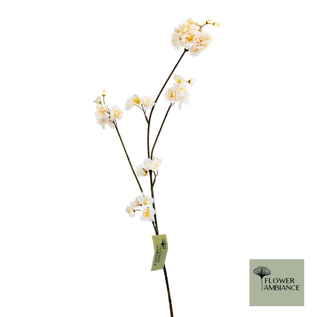 Prunus malaga tros beige 84cm