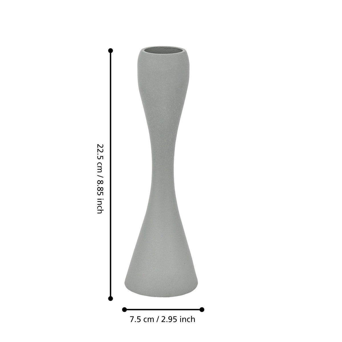 Kandelaar Sibuco Groen 7,5x22,5cm