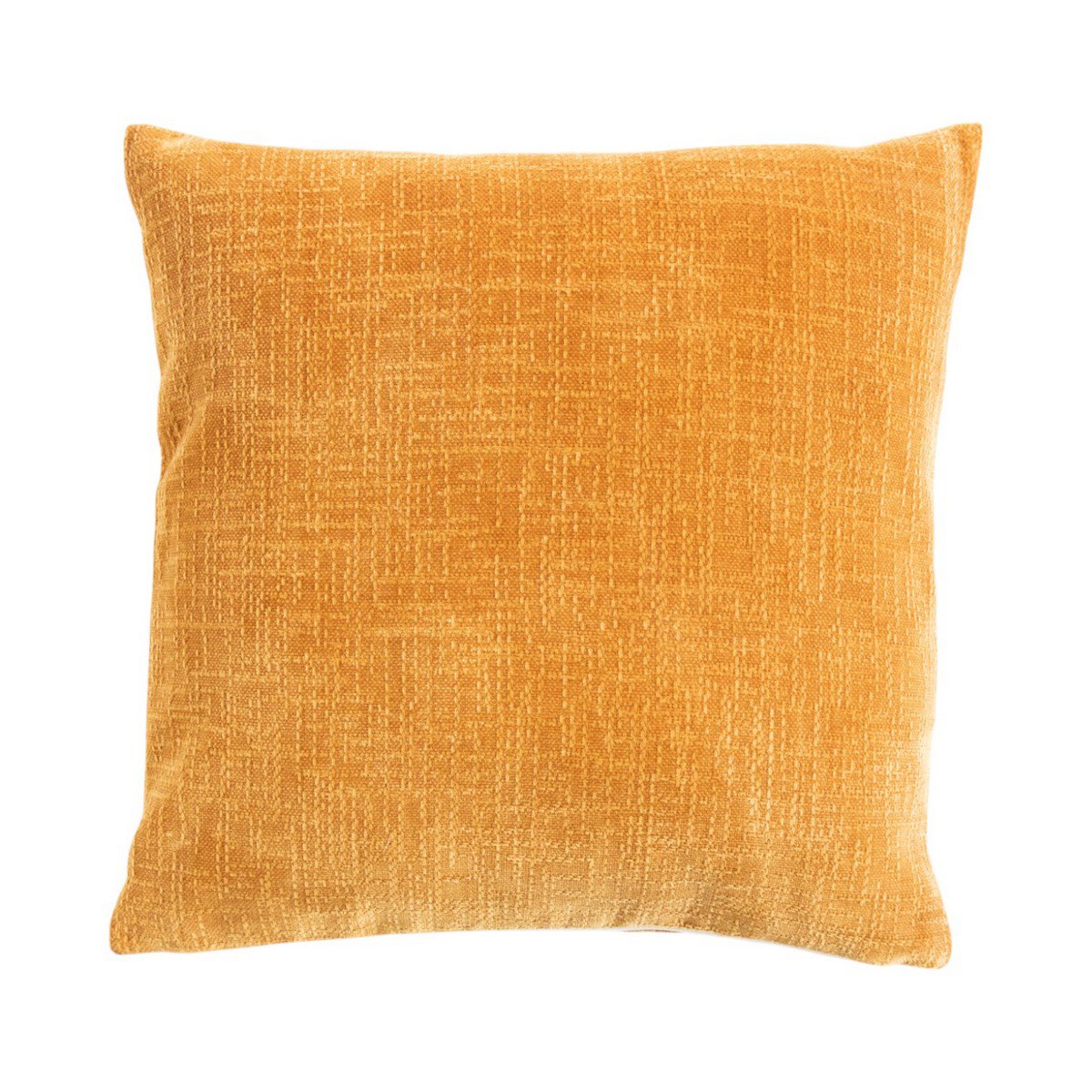 Kussen Empress velvet slub oker 45x45cm